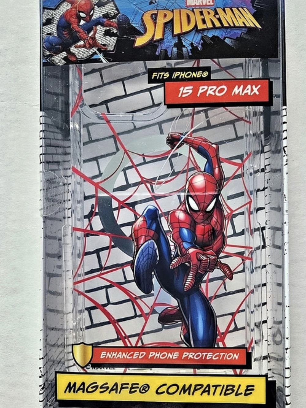 Marvel Spider-Man i15 Pro Max phone case MagSafe Compatible iPhone 15 Pro Max